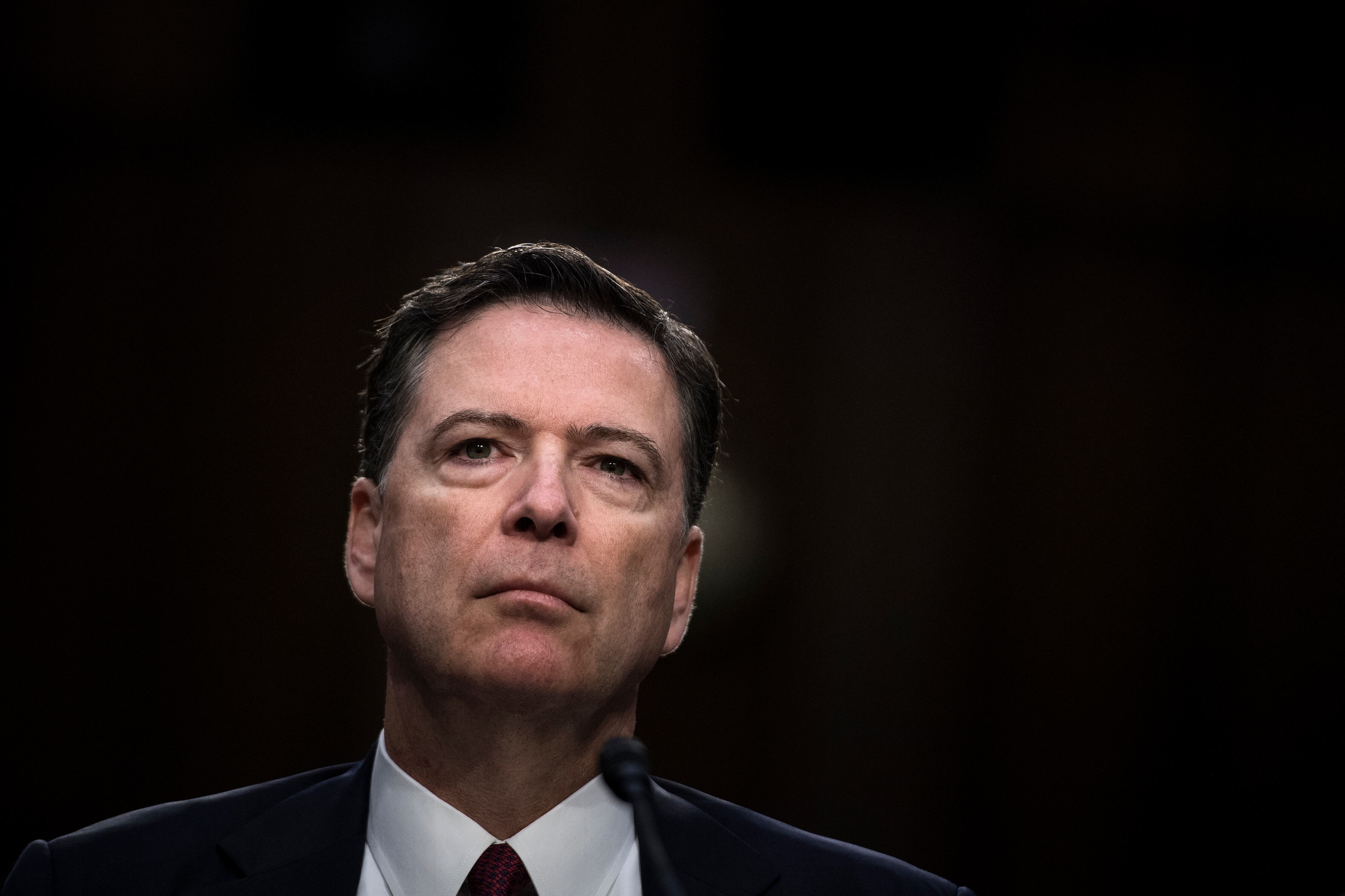 James Comey, exdirector de la policía federal (FBI).