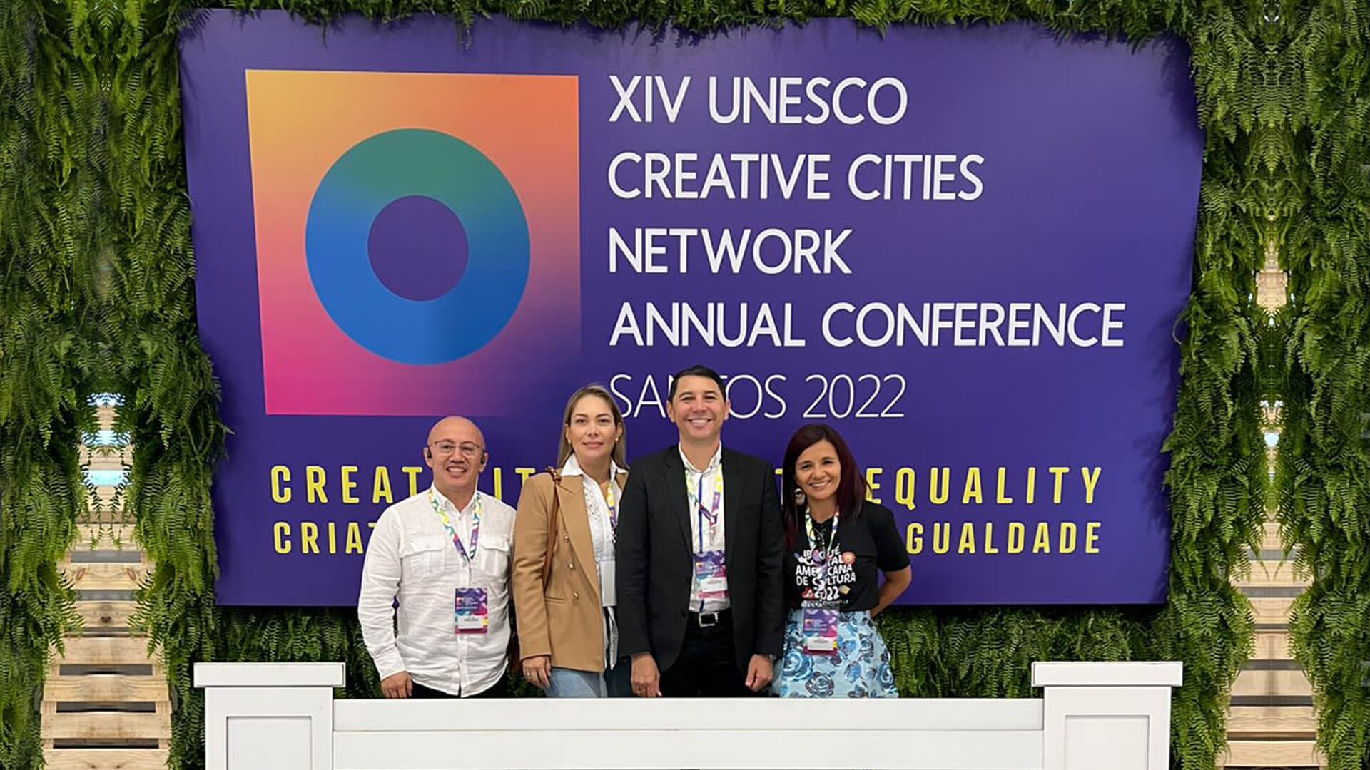 Ibagué fue una de las 300 ciudades invitadas a la XIV Conferencia Anual de la Red de Ciudades Creativas de la Unesco que se realizó en Brasil.