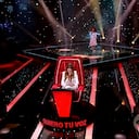 Diana Estupiñán, participantes de "La Voz Kids".