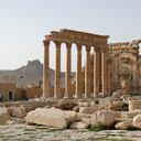 Aspecto de las ruinas del Templo de Bel, en Palmyra, en 2010.