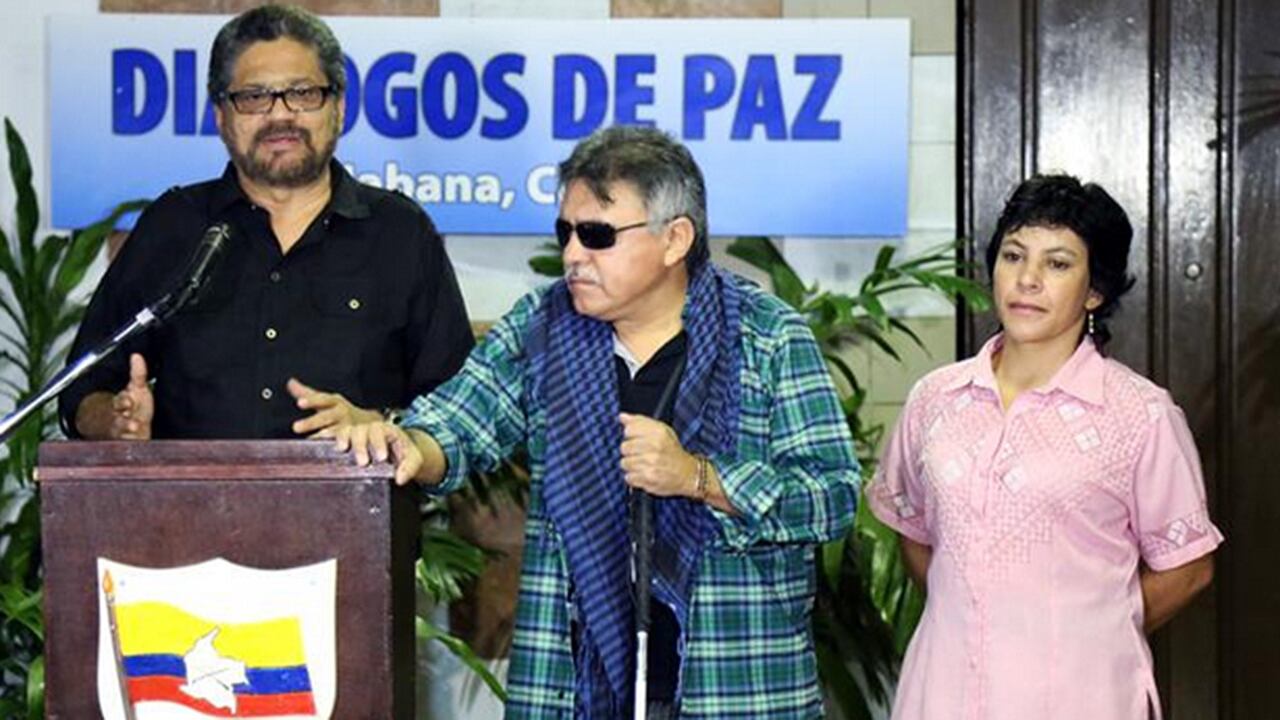 Iván Márquez y Jesús Santrich