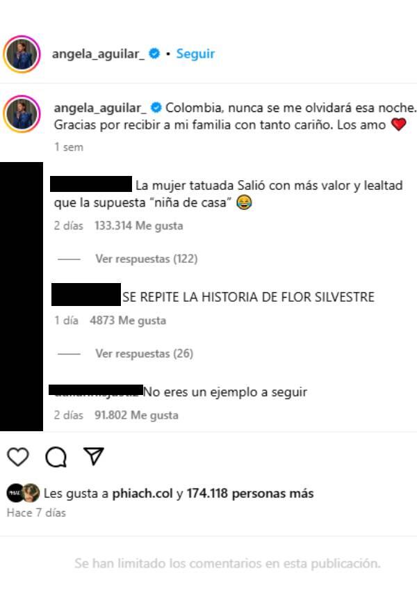 Decisión que tomó Ángela Aguilar