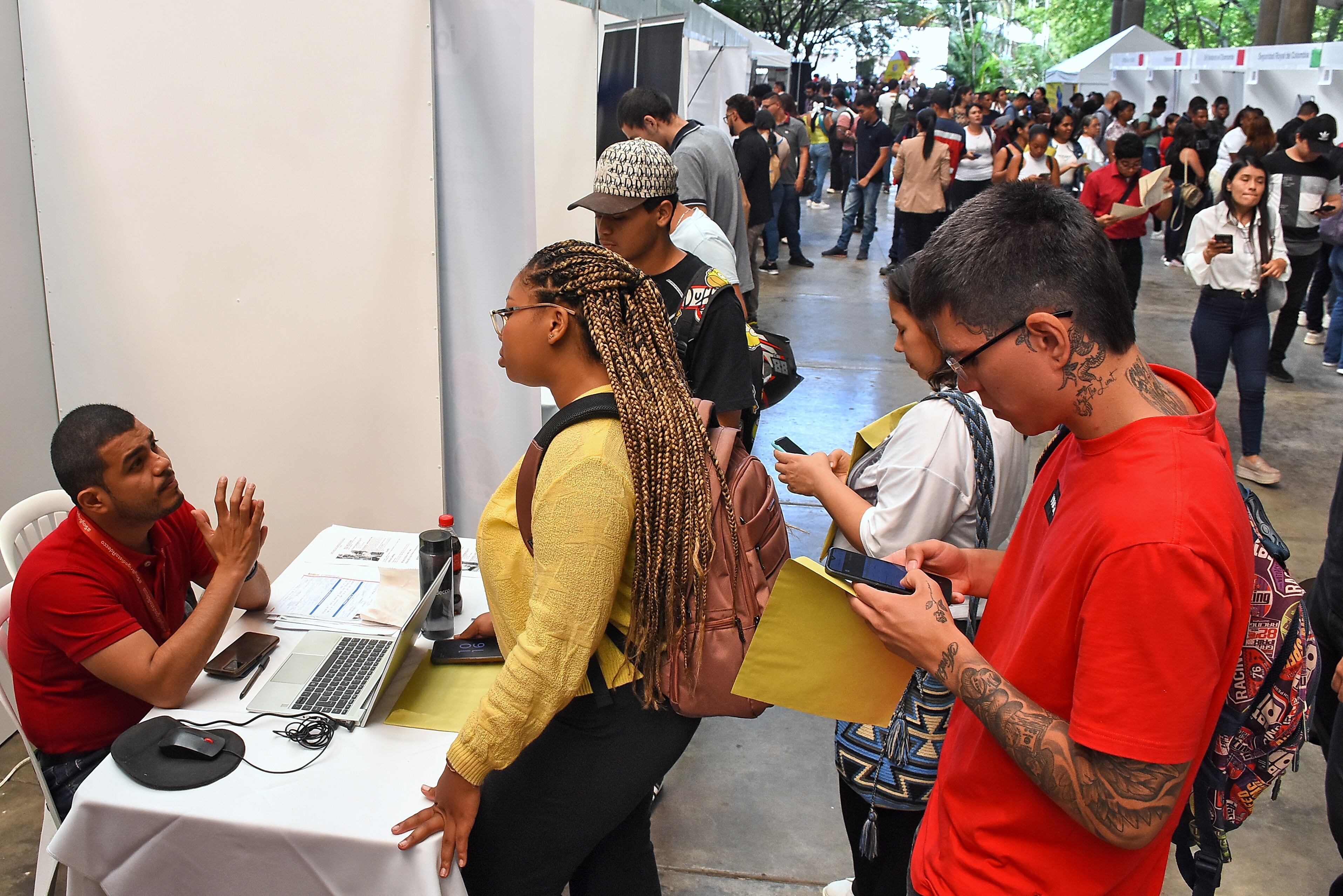 Segunda Feria de empleabilidad "Más Empleos Cali" Organizado por la Alcaldía de Cali, a través de la Secretaría de desarrollo económico.