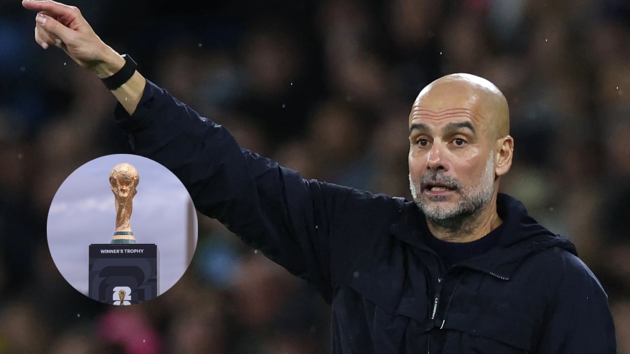 Pep Guardiola y la Copa del Mundo.