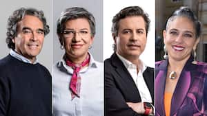 Sergio Fajardo, Claudia López, Juan manuel Galán y María José Pizarro