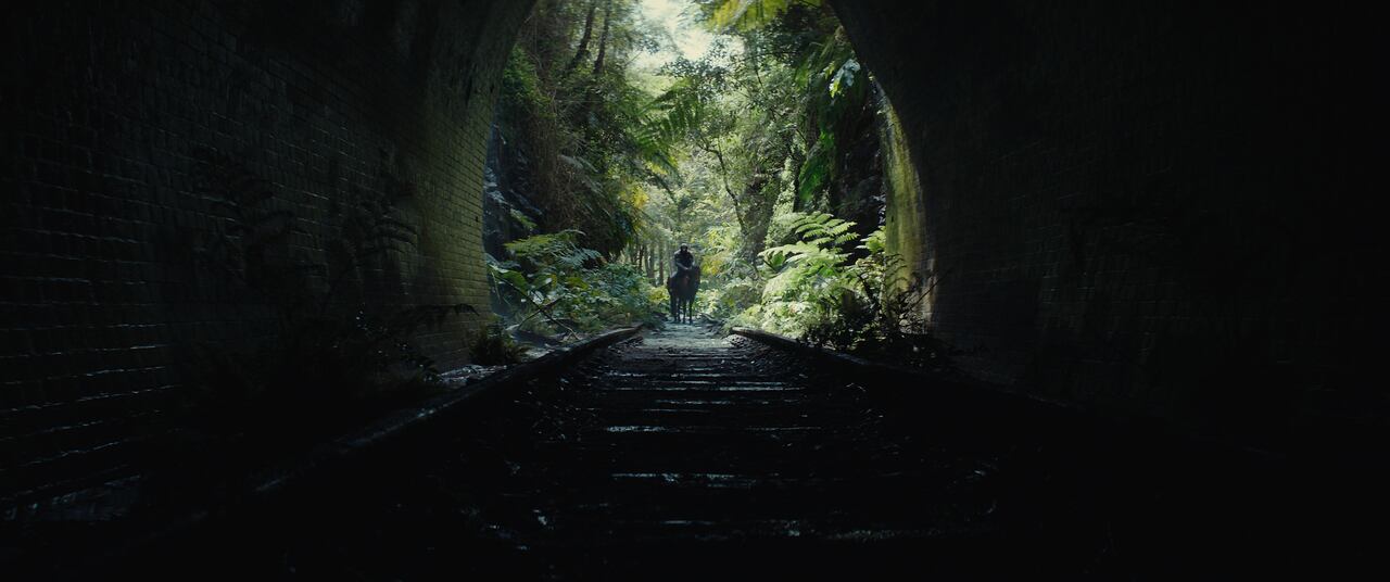 En KINGDOM OF THE PLANET OF THE APES, la atmósfera es digna de la saga.