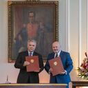 Duque y la CPI, crédito de la presidencia de la República