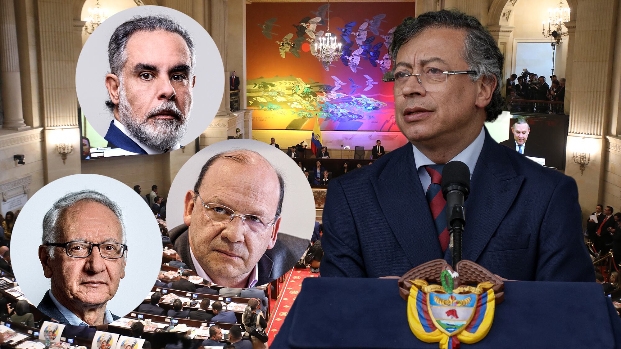 El Gobierno de Gustavo Petro cierra 2026 con varios fracasos en el Congreso de la República.