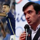 César Camargo, presidente del Tolima, fue el encargado de tomar la palabra.