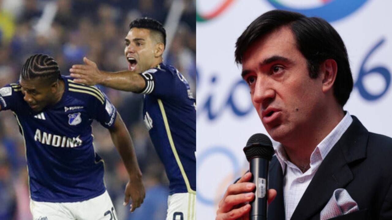 César Camargo, presidente del Tolima, fue el encargado de tomar la palabra.