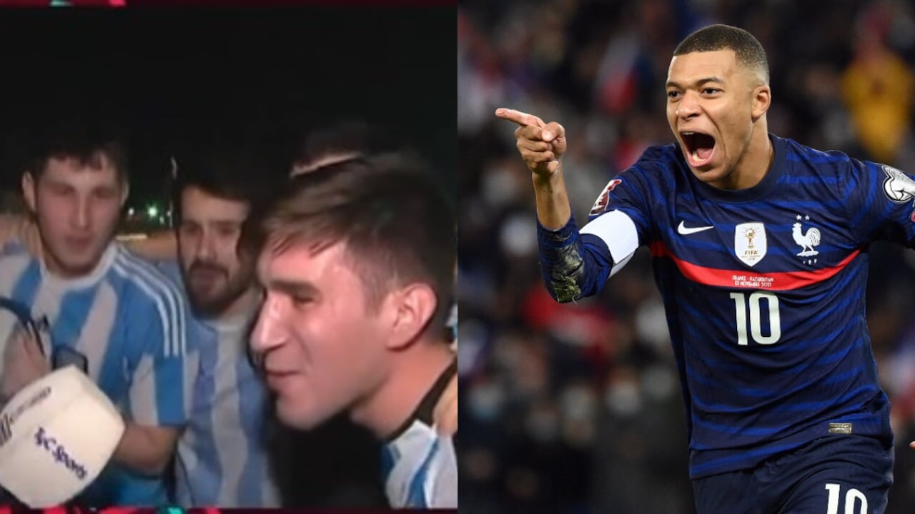 El polémico canto de los hinchas se hizo viral rápidamente en redes sociales. Foto: Captura TYC Sports.