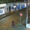 Captura de pantalla del video de cámara de seguridad