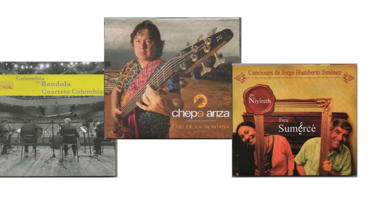 CUARTETO COLOMBIANO ‘COLOMBIA EN BANDOLA’ - CHEPE ARIZA ‘BAJO DE LA MONTAÑA’ - NIYIRETH ALARCÓN ‘PARA SUMERCÉ’