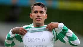 Camilo Durán, delantero del Celtic, dedica su anotación a Colombia tras el terremoto.