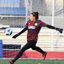 Luisa Agudelo, arquera de la Selección Colombia Femenina.