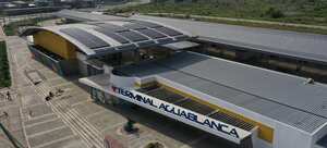 Terminal Aguablanca del MIO en Cali.