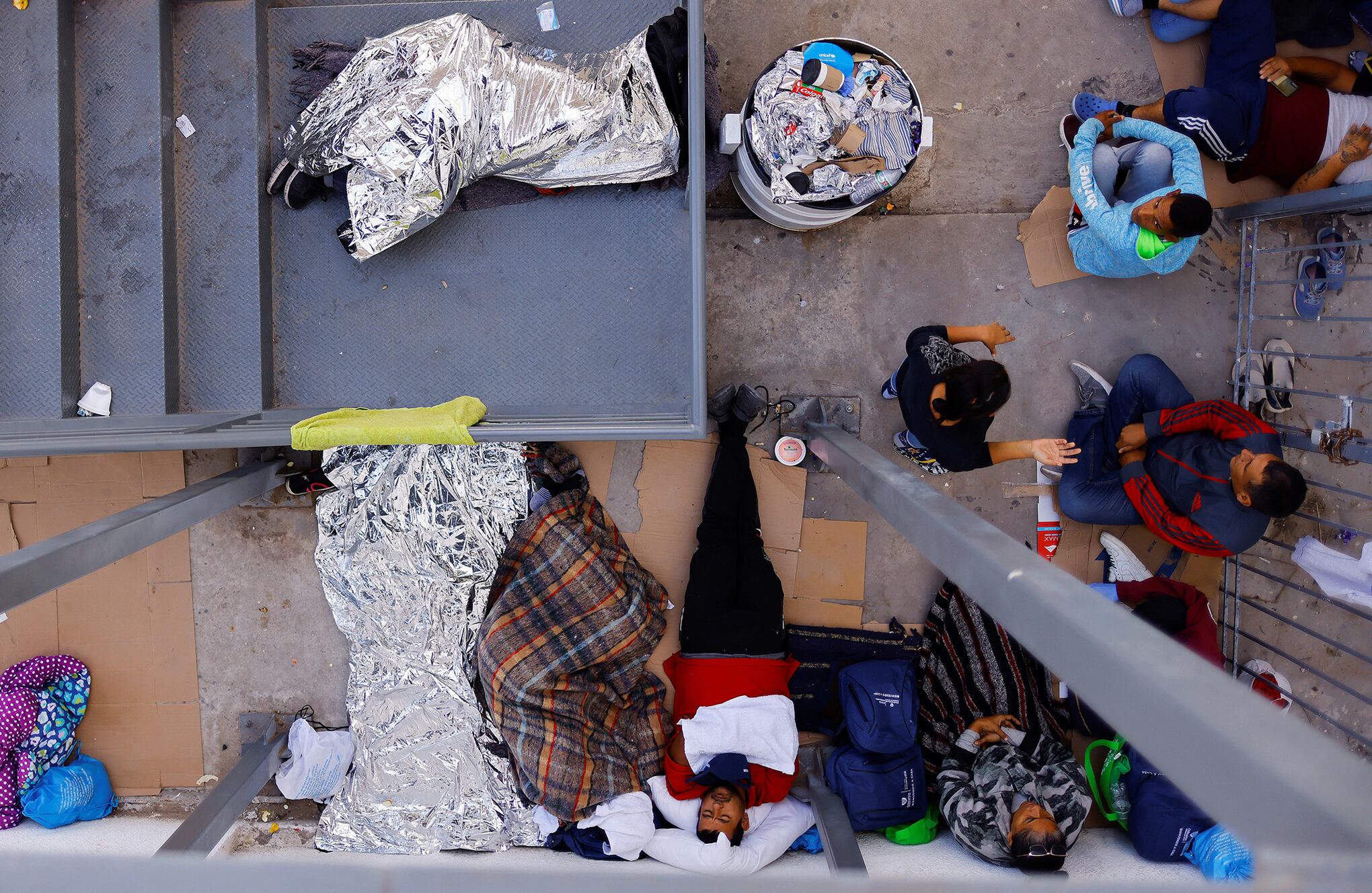 En imágenes : Migrantes venezolanos expulsados de EE.UU. y devueltos a México