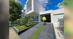 Según la Policía, esta propiedad era administrada por las parejas de extraditables ya capturados por las autoridades.