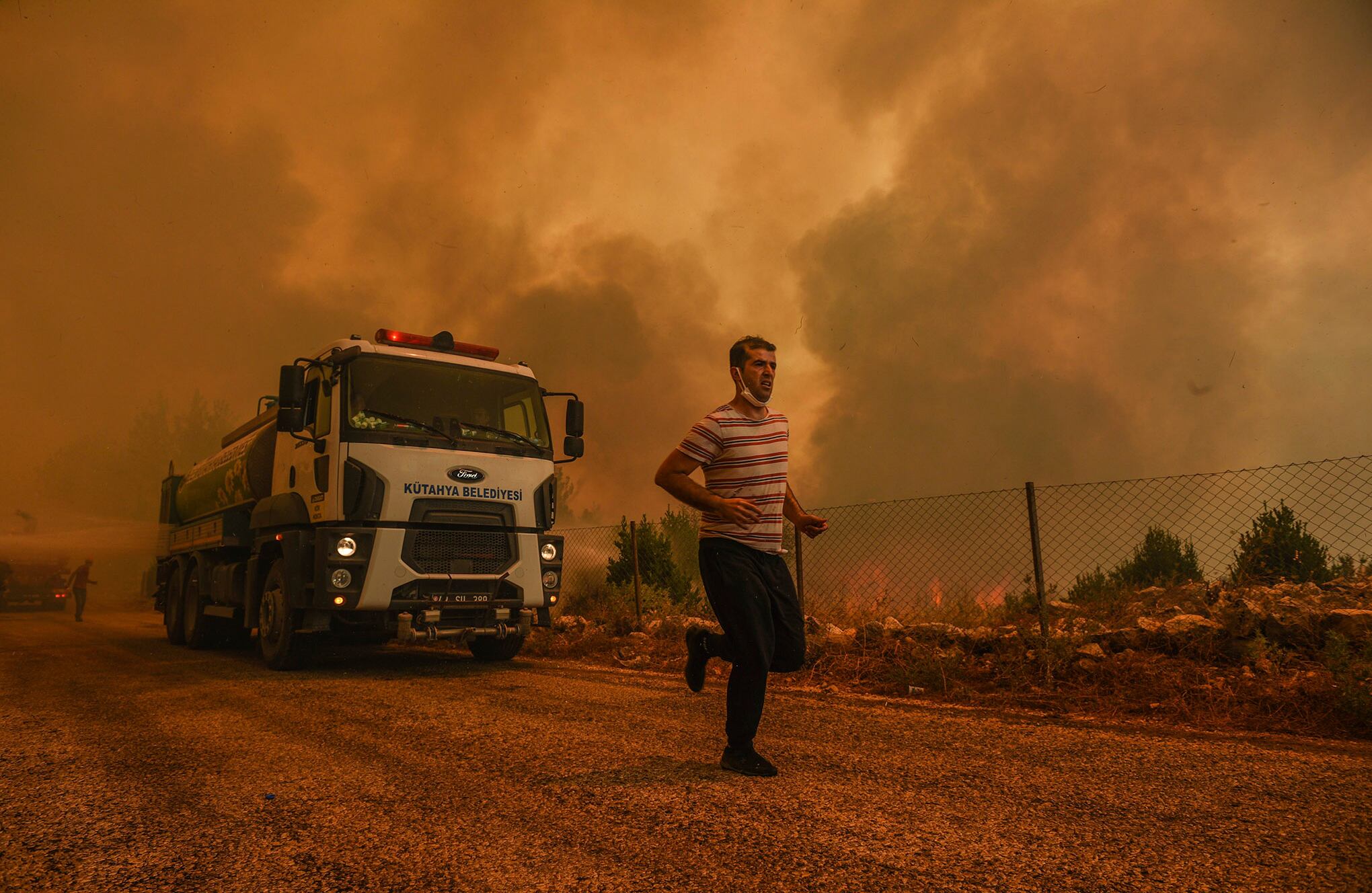 Incendios en Grecia y Turquía