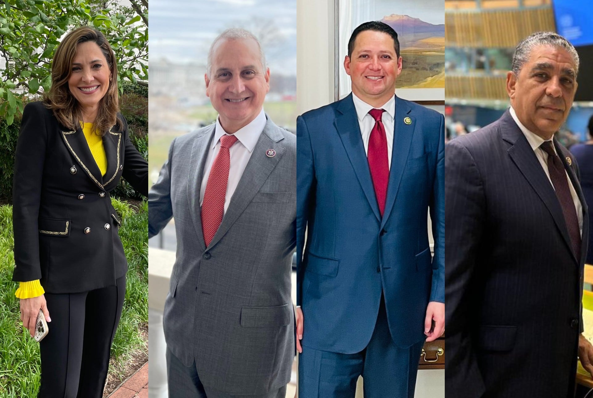 Foto: Fotomontaje Semana: @RepEspaillat, @RepTonyGonzales, @MarioDB ,@MaElviraSalazar