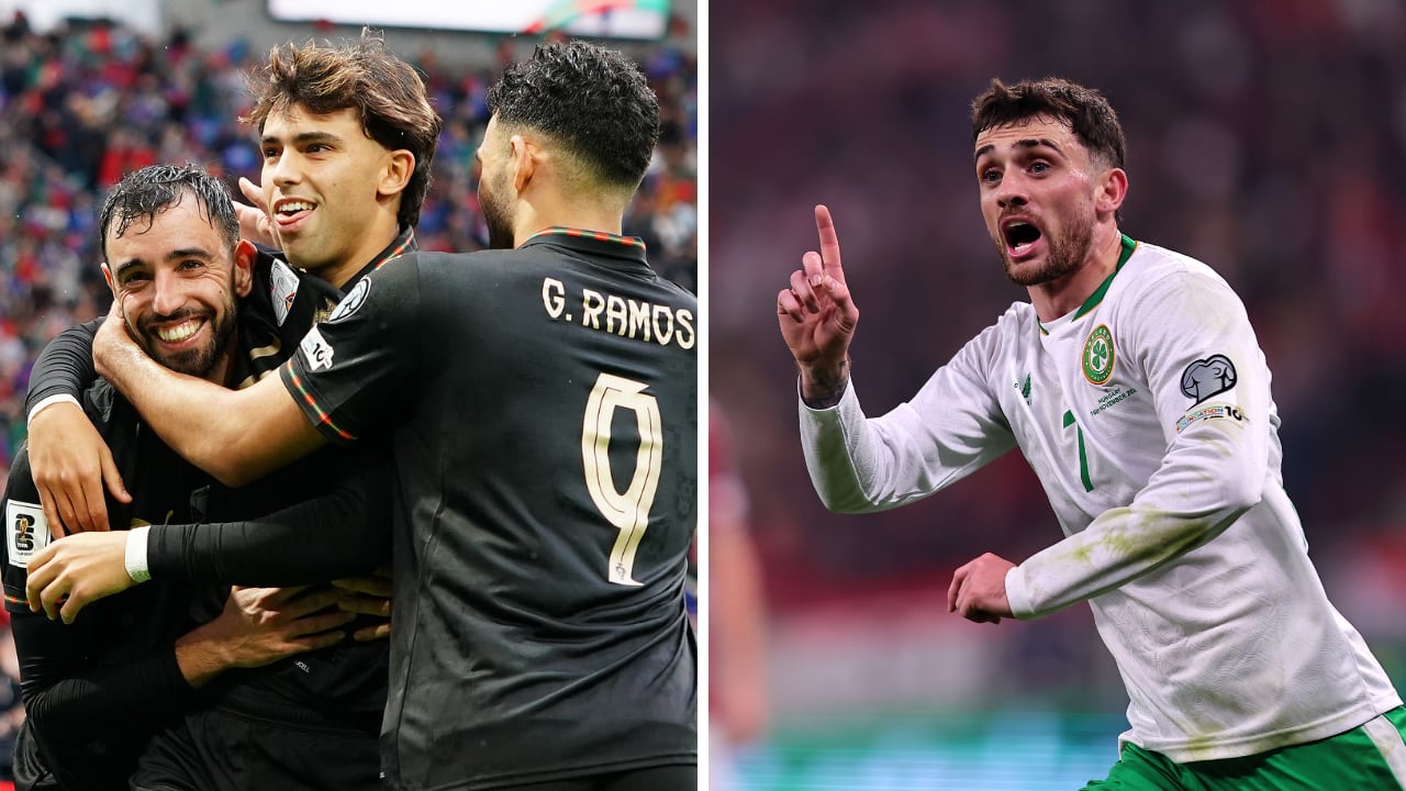 Portugal va al Mundial e Irlanda logra un repechaje agónico.