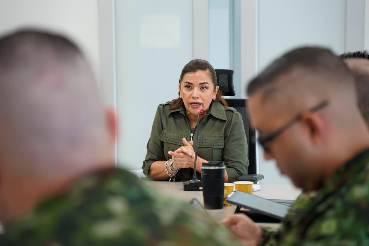 Rafaela Cortés, gobernadora del Meta.