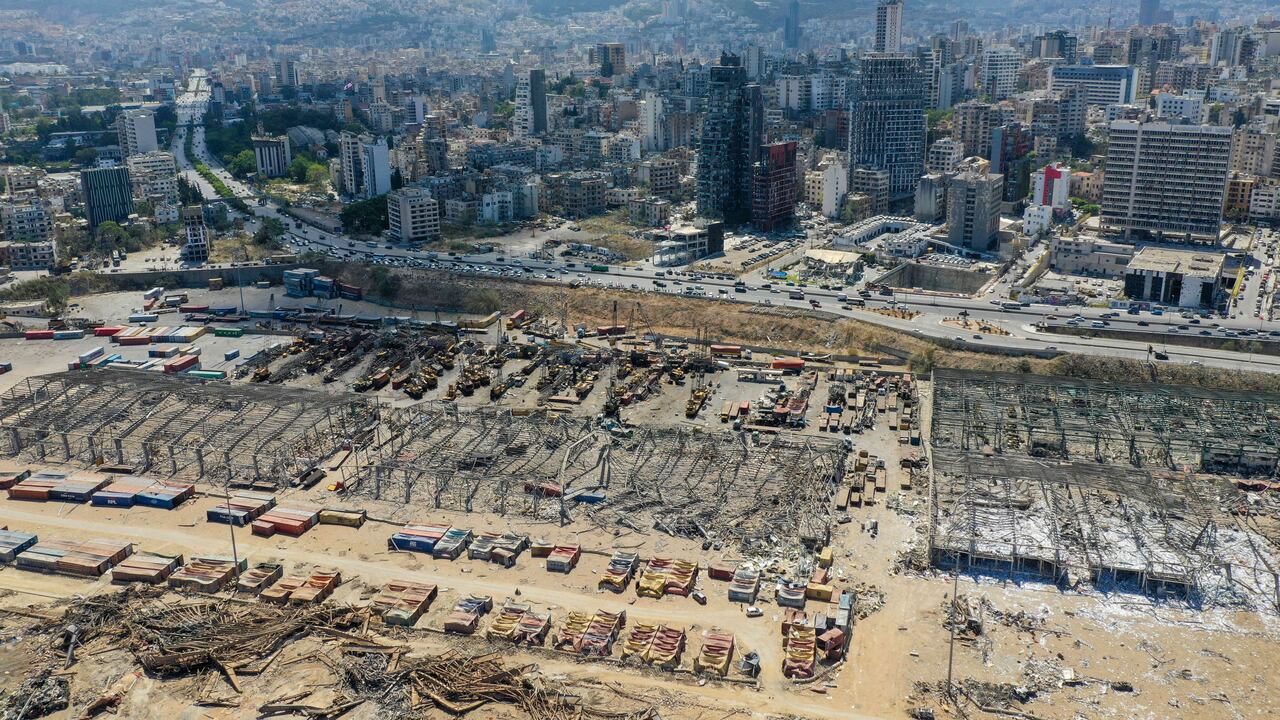 Beirut tras la explosión