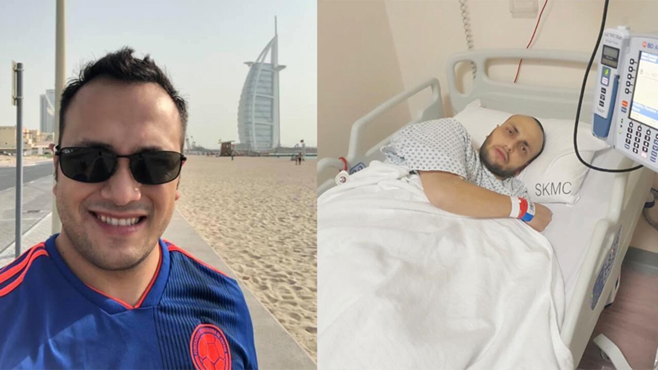 Leonardo Morales, el colombiano que lucha contra la vida y la muerte en Abu Dabi