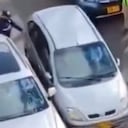 El conductor de un carro chocó contra otro en inmediaciones del Movistar Arena.