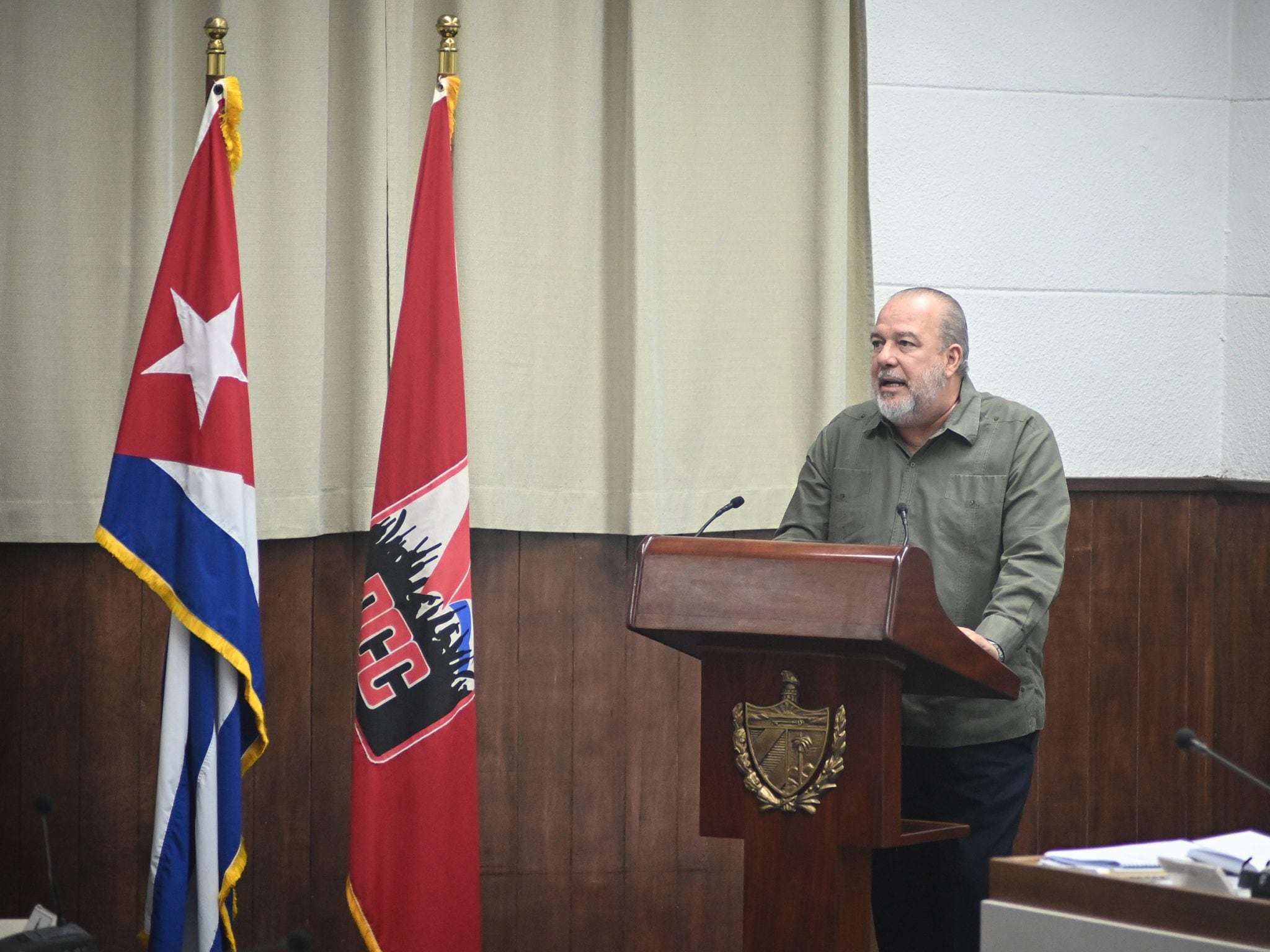 Primer ministro Manuel Marrero Cruz.