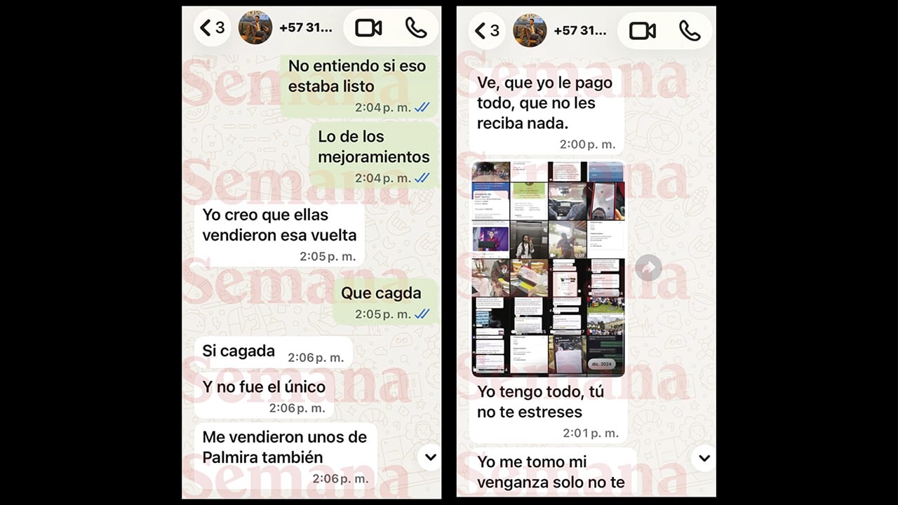 Conversación de Trespalacios con un empresario.