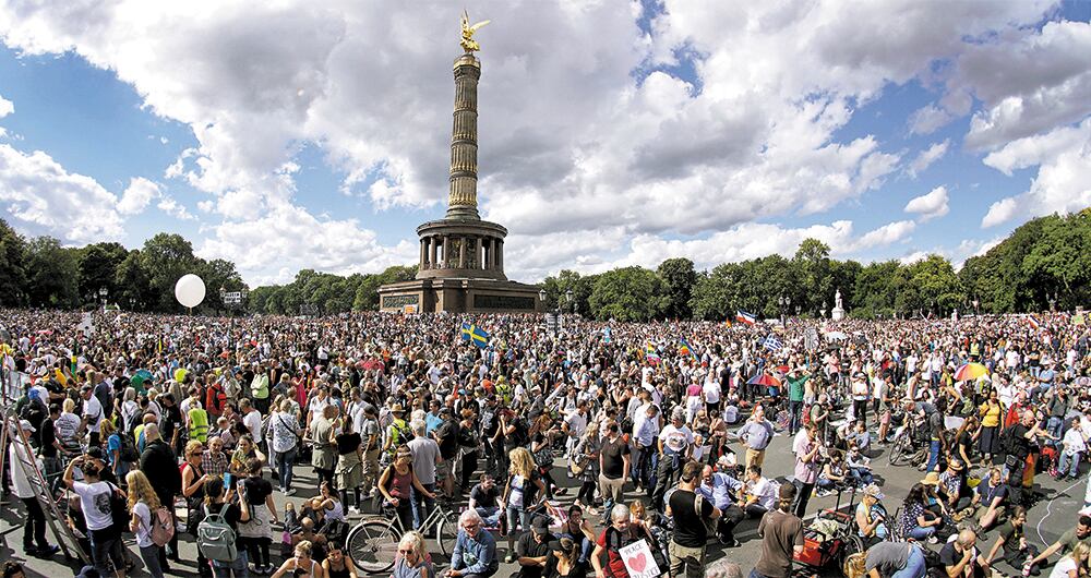 El mundo está llevado de covid