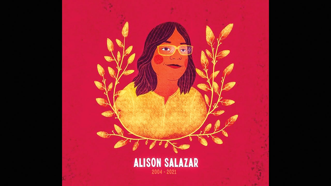 Alison tenía 17 años.