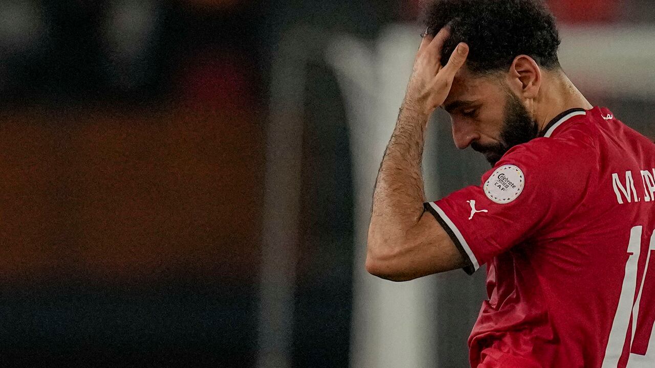 El delantero de Egipto Mohamed Salah.