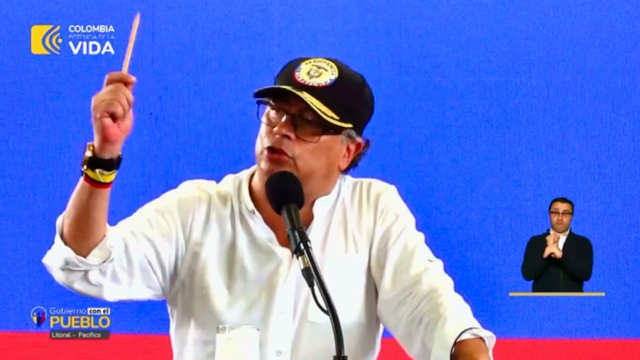 Gustavo Petro, presidente de Colombia.