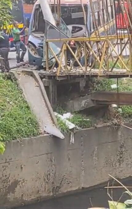 Accidente de tránsito en Cali