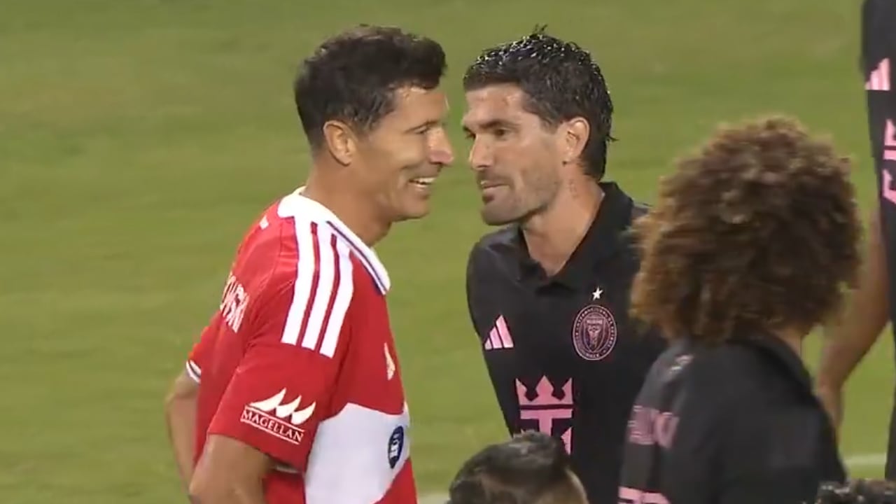 Rodrigo de Paul le sacó chapa de campeón a Robert Lewandowski