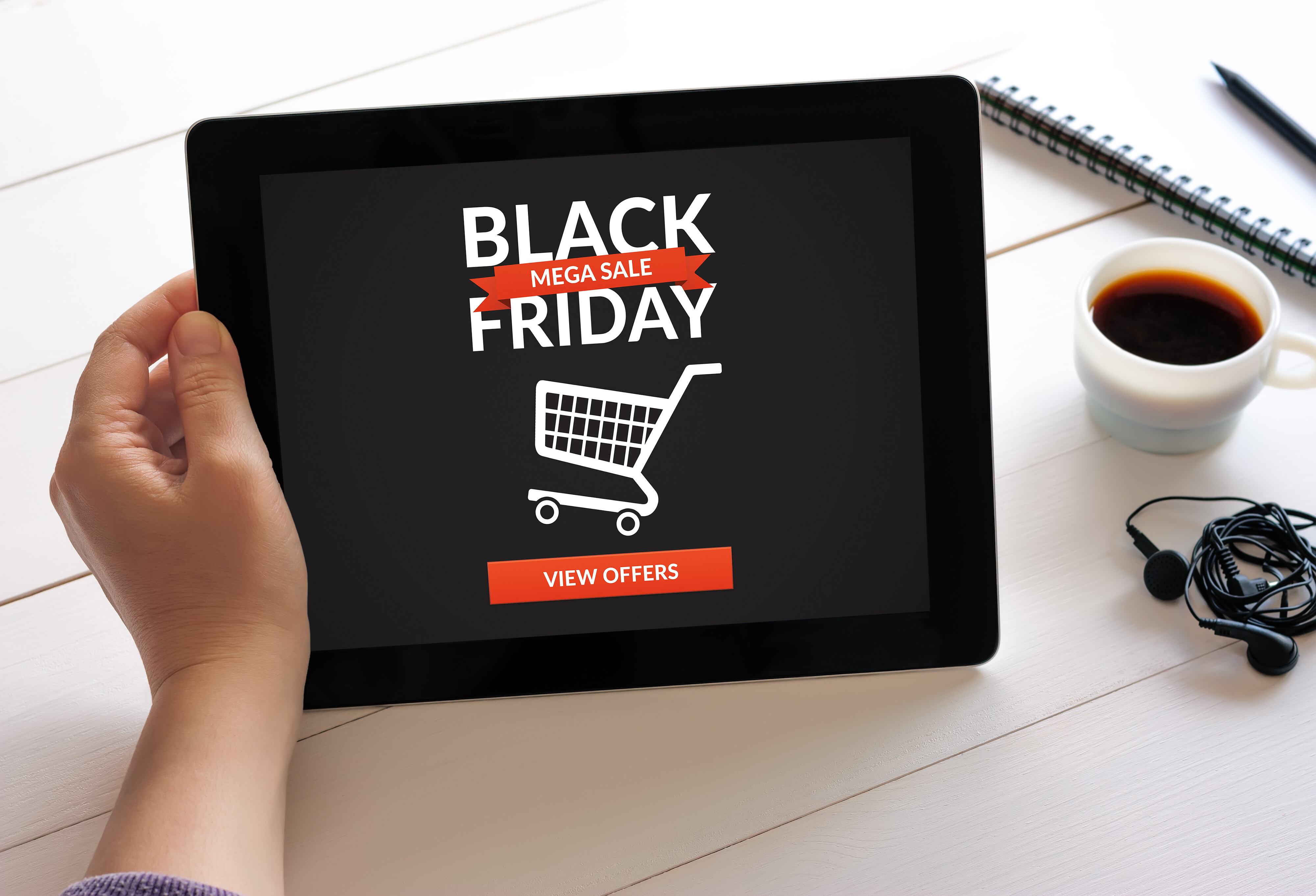 Los usuarios aprovechan el Black Friday para adelantar sus comprar navideñas.