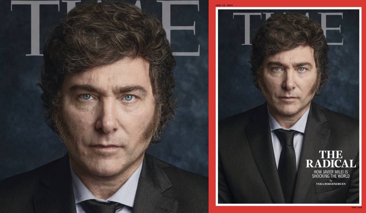 El artículo publicado por la revista Time habla de la situación política y económica en Argentina después de meses de gobierno de Milei.