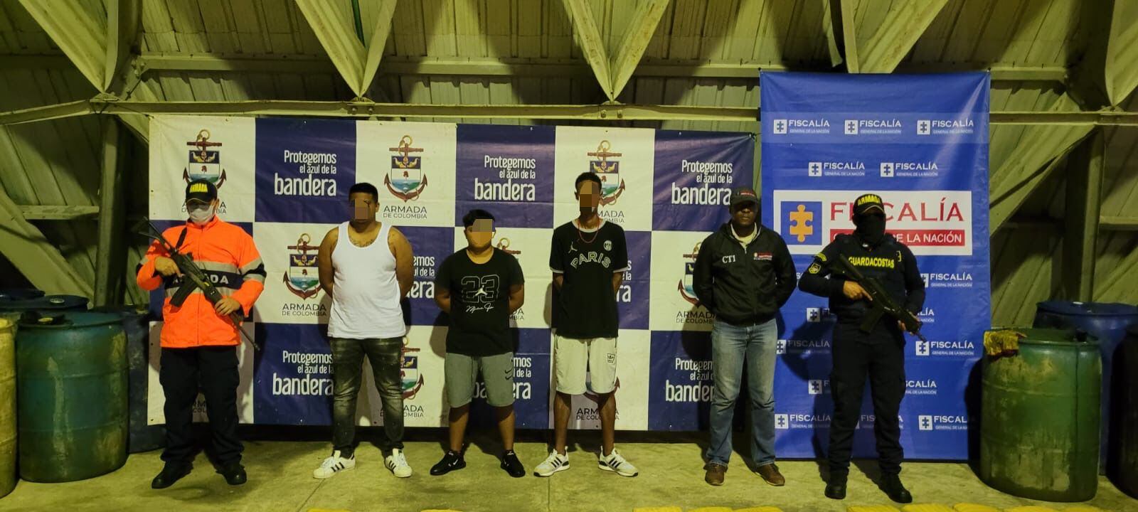 Entre los capturados hay dos ciudadanos extranjeros.