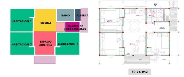 Estas serán las características de las casas que se construirán en zona rural de Ciudad Bolívar.