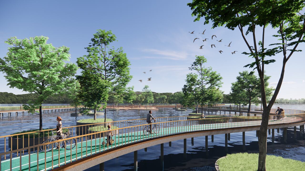 La ciénaga de Mallorquín se transformará en un polo de protección del medioambiente y del turismo sostenible.