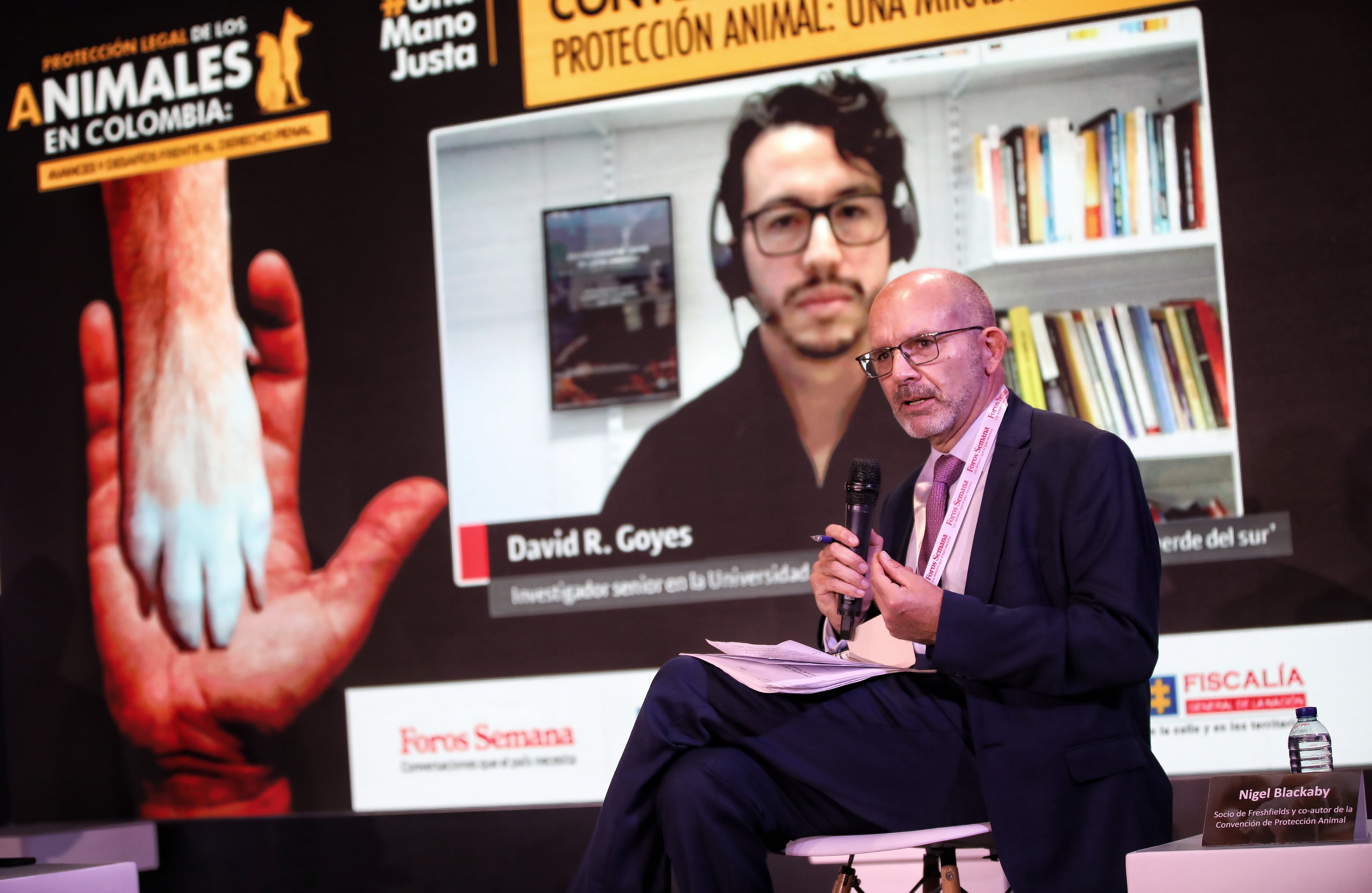 Nigel Blackaby, Socio de Freshfields y co-autor de la Convención de Protección Animal