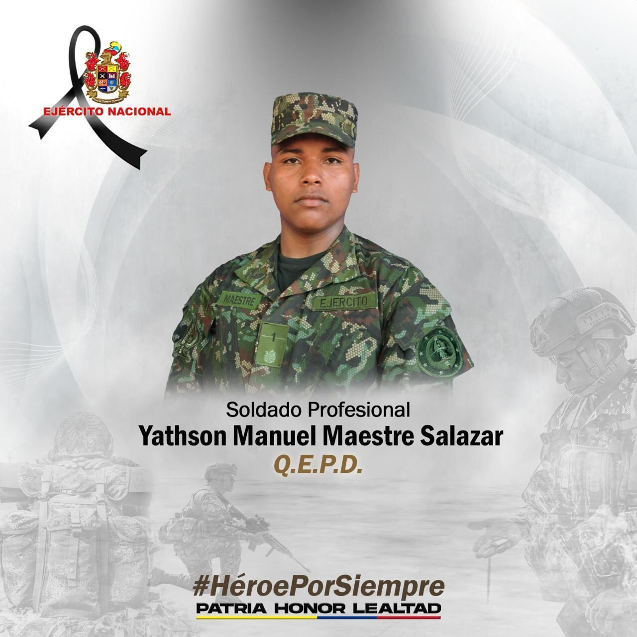 Disidencias de las Farc asesinan a un soldado en Nariño, según el Ejército.