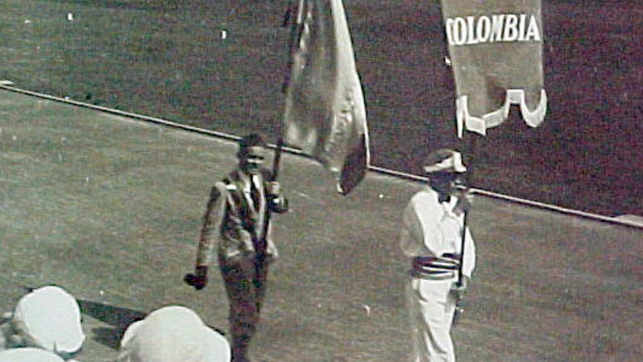 La increíble historia de Jorge Perry, el primer colombiano en participar en unos Juegos Olímpicos.