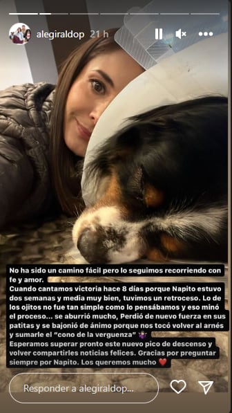 Alejandra Giraldo y Napito