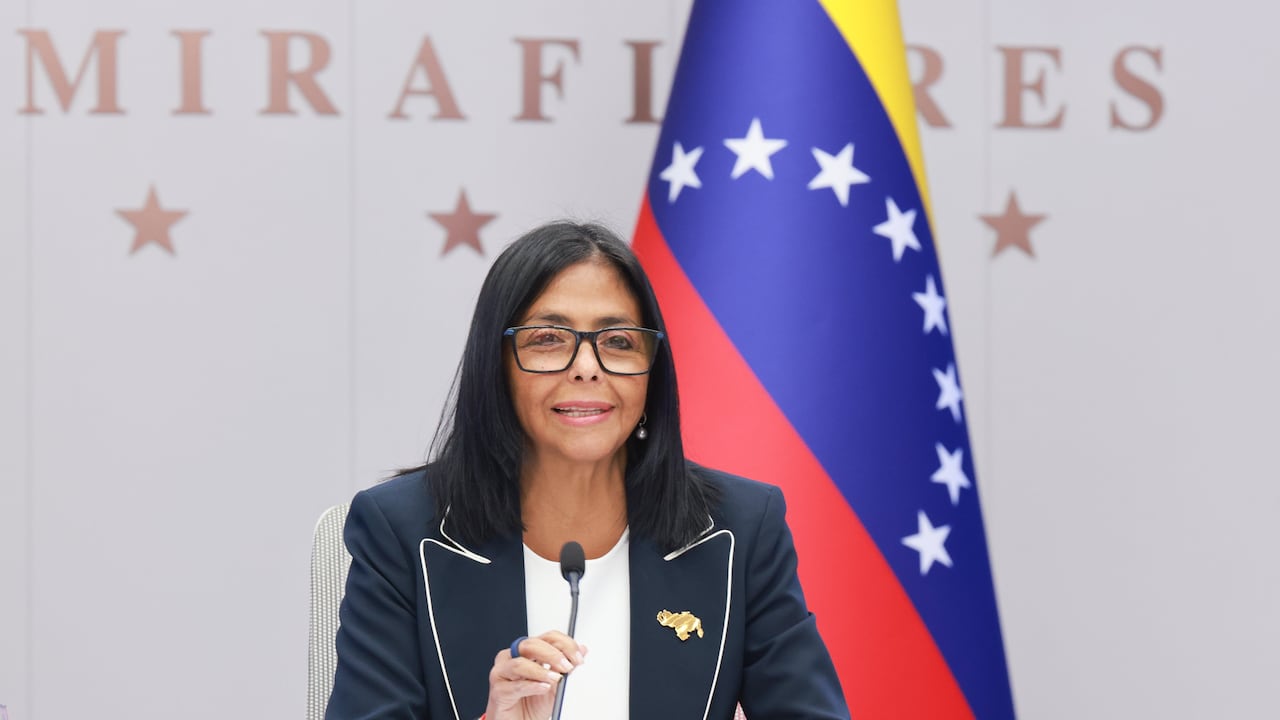 Delcy Rodríguez, presidenta encargada de Venezuela