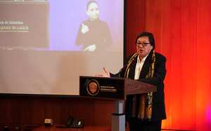 Ternadas a la Fiscalía
Amelia Pérez
se presentaron ante la Corte Suprema de Justicia, que deberá tomar su decisión a mediados de diciembre
Bogota noviembre 23 del 2023
Foto: Prensa Corte Suprema de Justicia