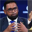 Mohamed Irfaan Ali, presidente de Guyana, y Nicolás Maduro, dictador de Venezuela.