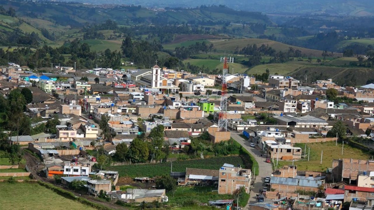 Panorámica de Cuaspud, Nariño